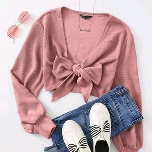 Crop sweater